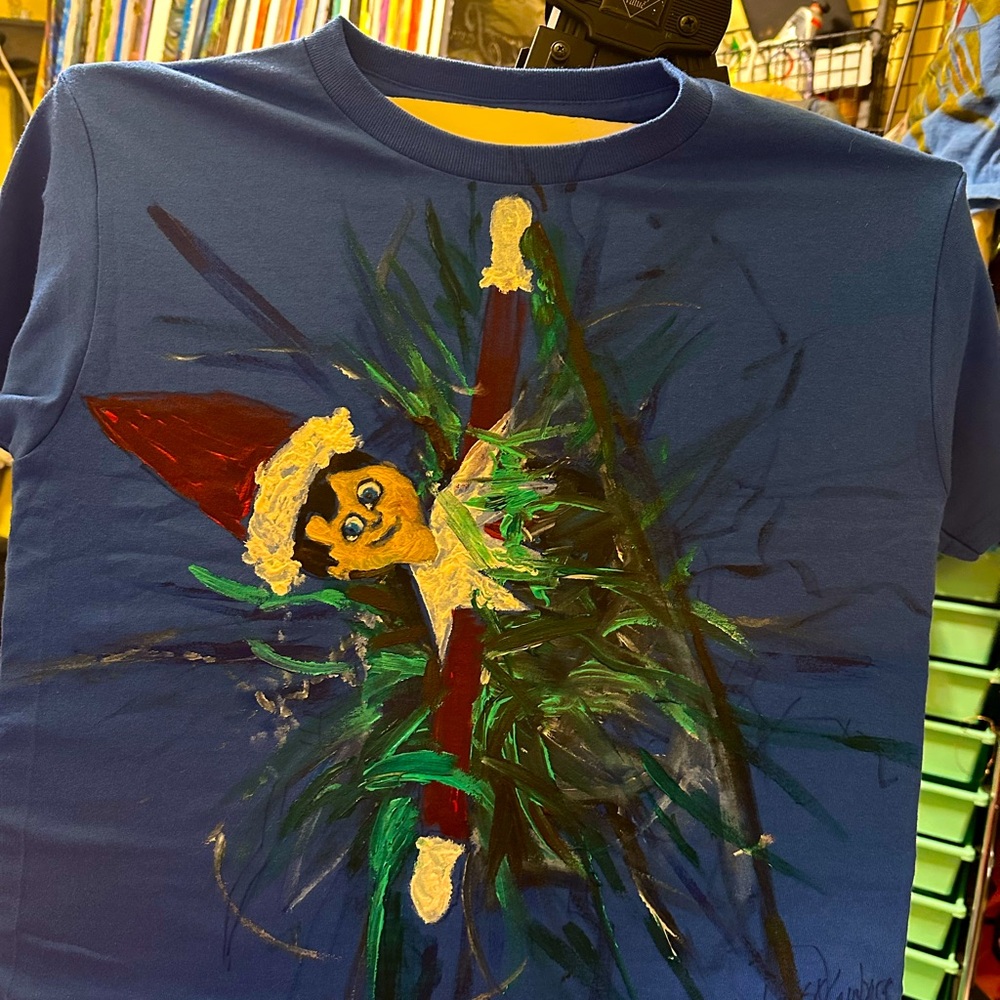 Hand painted elf